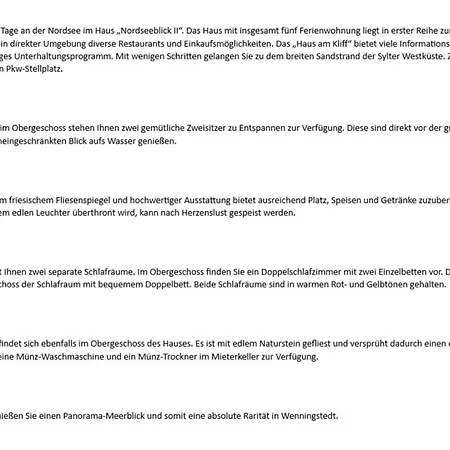 Διαμέρισμα Nordseeblick Ii - Duenenstr 21, App 4